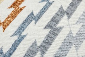 Koberec BROADWAY C0784 biely / žltý / krémový