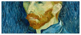 Obraz - Vincent van Gogh, Self-Portrait, reprodukcia (120x50 cm)