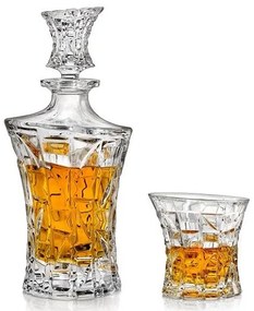 Crystal Bohemia PATRIOT Whisky Set (1 + 6)