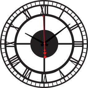 SENTOP | Nástenné hodiny kruh s rímskymi číslicami I SENTOP X0073-HEU- analógové