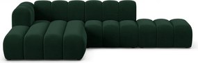 Tmavozelená rohová pohovka (ľavý roh) Lupine – Micadoni Home