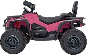 Ramiz Štvorkolka Can Am Outlander ATV ružová