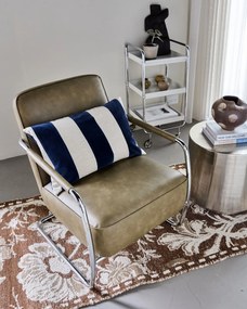 House Doctor Bavlnený poťah na vankúš Sono Blue 60 x 40 cm