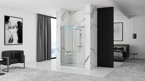 Rea Nixon, posuvné sprchové dvere 120x190 cm, pravé, 8mm číre sklo, chrómový profil, REA-K5003