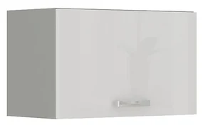 Závesná skrinka Multiline 50 GU-36 1F, Farby: šedý / šedý lesk