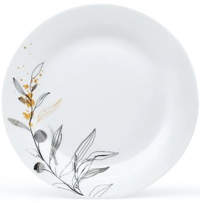 Arôme Home 18-dielna jedálenská súprava Vŕba, extra biela