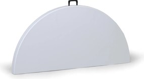 Okrúhly cateringový stôl, 1520 x 740 mm, skladacia doska