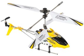 KIK Diaľkovo ovládaný vrtuľník Syma S107H 2,4 GHz RTF žltý | gyroskop, LED, 5 min letu