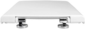 Isvea Isvea, SOLUZIONE WC sedátko, Soft Close, biela (Purity), 40S30700I