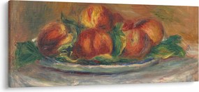 Obraz - Auguste Renoir, Peaches on a  Plate, reprodukcia (120x50 cm)
