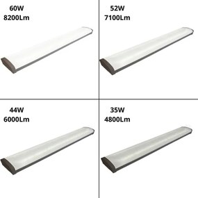 LED Stmievateľné žiarivkové svietidlo LED/35W/44W/52W/60W/230V 4000K 120 cm