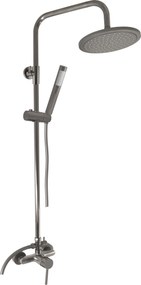 Slezák - RAV Sprchový komplet so zmiešavacou batériou SEINA - SE982.5/5-61MGK, Metal Grey brúsená