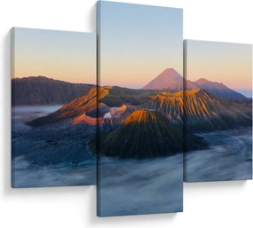 Obraz hory Bromo v Indonézii (90x60 cm)