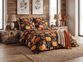 Obliečky z mikrovlákna ORANGE PUMPKINS farebné Rozmer obliečky: 2 ks 70 x 90 cm | 200 x 220 cm