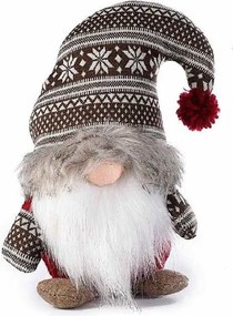 Vianočný trpaslík – vzorovaný 18 cm
