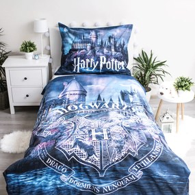 Jerry Fabrics Bavlnené obliečky so svietiacim efektom 140x200 + 70x90 cm - Harry Potter "HP054"