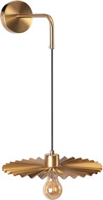 Toolight Toolight, nástenné svietidlo 30cm APP1356-1W, zlatá matná, OSW-05666