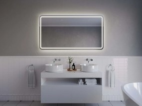 Atypické zrkadlo do kúpeľne s LED osvetlením A11