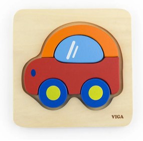 Drevené puzzle pre najmenších Viga Auto