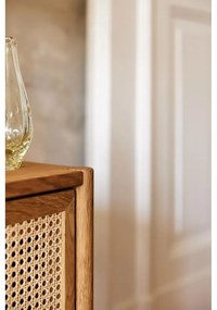 TV stolík z dubového dreva 204x64 cm Pola - The Beds