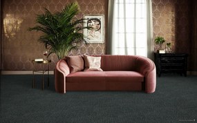 ITC, Koberec metráž Velveti 6904, na mieru, šíře 4m, šedá, twinback (filc+juta), obchodné priestory