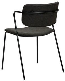Čierna jedálenská stolička Zed – DAN-FORM Denmark