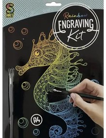 DIY Kreatívna sada Škrabanie A 220013