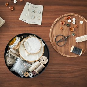 Dekoratívny kovový úložný box Rin – YAMAZAKI