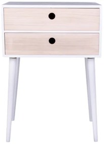 Rimini nočný stolík biela