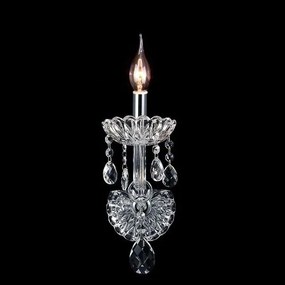 Nástenná lampa Kin krištál