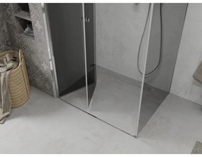 Mexen Lima, sprchovací kút 90 (dvere) x120 (stena) cm, 6mm šedé sklo, chrómový profil, 856-090-120-01-40