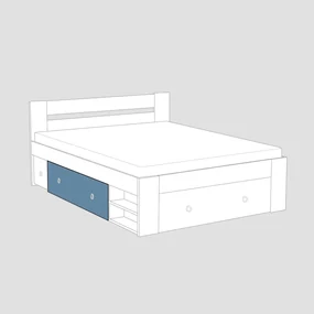 BTC LARISA UP ČELO 1 Varianta: GRAPHITE