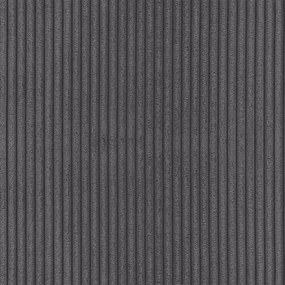 Tmavosivá menčestrová rohová pohovka (pravý roh/s leňoškou) Merid – Ropez