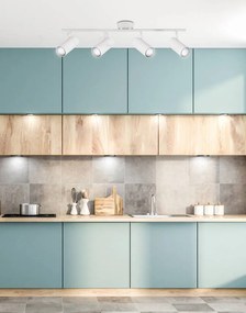 Candellux Biele stropné svietidlo Colly pre žiarovku 4x GU10 94-01696