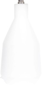 Keramická stolná lampa biela LAMBRE Beliani