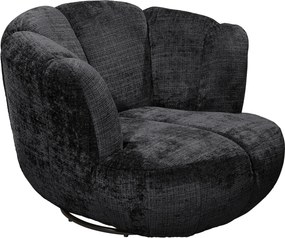 XXXLutz KRESLO, textil, čierna MID.YOU - Online Only obývacie izby - 002220054104