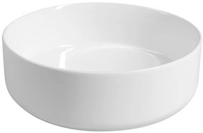 Sapho Sapho, INFINITY ROUND keramické umývadlo na dosku, priemer 36x12 cm, biela, 10NF65036