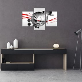 Abstraktný obraz (90x60 cm)