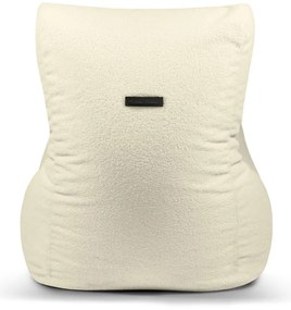 Svetlosivý sedací vak z textílie buklé Seat Lounge – SLOWDOWN