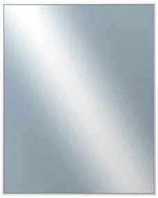 DANTIK - Zrkadlo v rámu, rozmer s rámom 80x100 cm z lišty Hliník strieborná lesk (7269003)