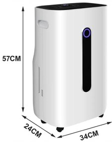 Moderný odvlhčovač vzduchu ACS-6500 Biely
