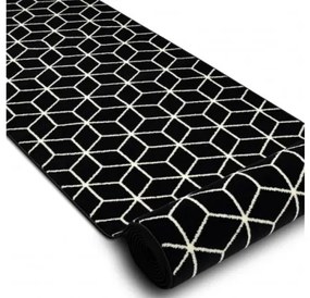 Behúň BCF BASE Cube 3956 čierny / slonia kosť