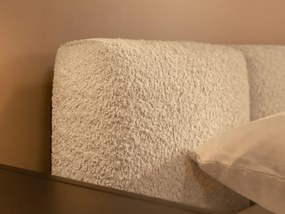 Čalúnená posteľ Ubipra Boucle, Rozmer postele: 140x200, Farby: Abriamo 04