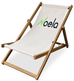 Plážové skladacie kreslo NOELA béžová