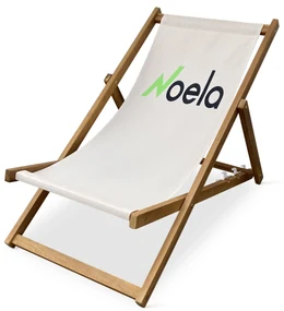 Plážové skladacie kreslo NOELA béžová