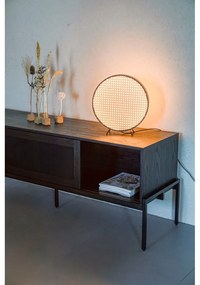 Béžovo-čierna stolová lampa Zuiver Sien