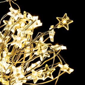 Dekoratívne svetielka LUMERE 40 LED, hviezdy 947890