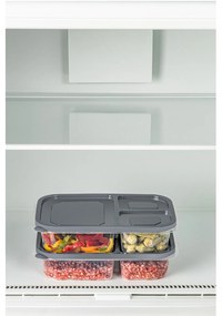 Sada 2 ks potravinových boxů LUY šedá