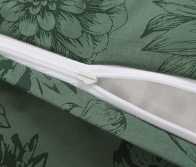 Posteľná bielizeň renforcé, štandardná veľkosť, zelená