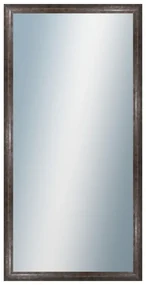 DANTIK - Zrkadlo v rámu, rozmer s rámom 60x120 cm z lišty NEVIS šedá (3053)